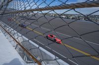 Race track in Daytona Beach, Florida on a sunny day