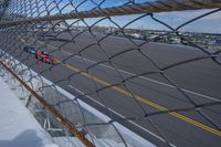 Race track in Daytona Beach, Florida on a sunny day