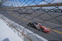 Race track in Daytona Beach, Florida on a sunny day