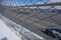 Race track in Daytona Beach, Florida on a sunny day