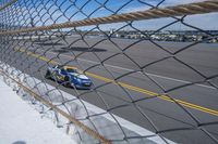 Race track in Daytona Beach, Florida on a sunny day