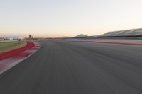 Race Track: A Line in Motion Blur