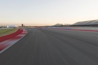 Race Track: A Line in Motion Blur