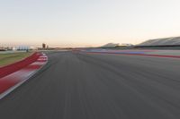 Race Track: A Line in Motion Blur