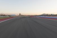 Race Track: A Line in Motion Blur