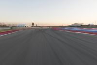 Race Track: A Line in Motion Blur