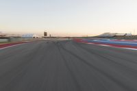 Race Track: A Line in Motion Blur