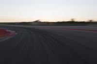 Race Track: Capturing the Motion Blur under a Clear Sky