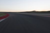 Race Track: Capturing the Motion Blur under a Clear Sky