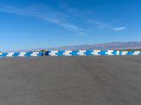 Race Track on USA Asphalt Road