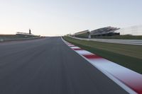 Race Track Stadium: Motion Blur