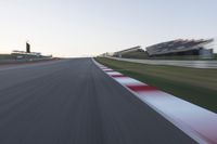 Race Track Stadium: Motion Blur