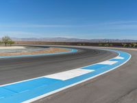 Race Track in the USA: Curving Asphalt Roads for Speed Enthusiasts