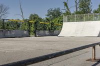 Recreational Sport at a Concrete Skatepark in Toronto