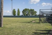 Recreational Sport in Iowa on a Clear Sky Day