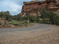 Red Rock Canyon in Utah: A Gloomy Landscape