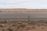 Red Rock Canyonlands in Utah under a Low Grey Sky