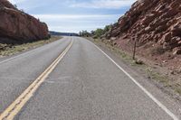 Red Rock Desert Landscape in Utah