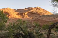 Red Rock Desert Landscape in Utah