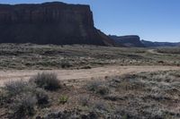 Red Rock Formation in Canyonlands Wilderness