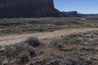 Red Rock Formation in Canyonlands Wilderness