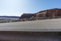 Red Rock Formation Landscape in Utah