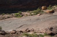 Red Rock Landscape: Moab Rim in Utah