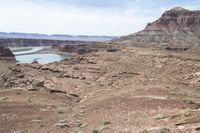 Red Rock Landscape in Utah: Mountains and Nature