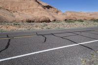 Red Rock Landscape in Utah: Nature and Majestic Mountains