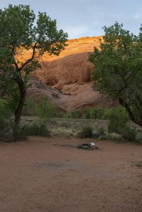 Red Rock Landscape in Utah's North Wash