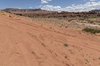 Red Rock Landscape in Utah Wilderness