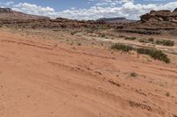 Red Rock Landscape in Utah Wilderness