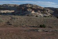 Red Rock Mountain in the Utah Desert