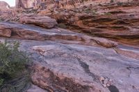 Red Rock Mountain: Escarpment under a Clear Sky