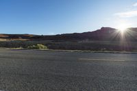 Red Rock Mountain Sunrise in Canyonlands