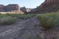 Red Rock Mountain in Utah at Dawn: A Stunning Landscape