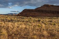 Red Rocks and Mountains in the Valley of Utah: Open Space