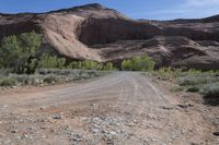 Red Rock Mountains in Utah Highway 001