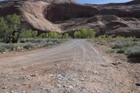 Red Rock Mountains and Utah Highway