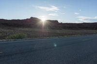 Red Rock Mountains in Utah on a Sunny Day