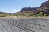 Red Rock Road: Utah Mountain Landscape