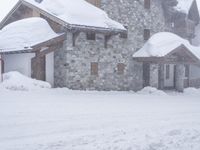 Residential Area in the Alps, France