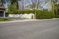 Residential Area Architecture: A Bright Day