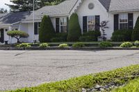 Residential Area: Asphalt Road in Toronto, Canada