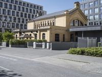 Residential Area in Berlin: Enjoying the Clear Sky