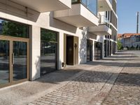 Residential Area in Berlin: Cobble Stone Streets