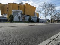 Residential Area in Berlin: Property Building and City Life