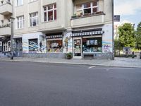 Residential Area in Berlin: A Canvas for Street Art