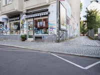 Residential Area in Berlin: A Canvas for Street Art