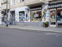 Residential Area in Berlin: A Canvas for Street Art